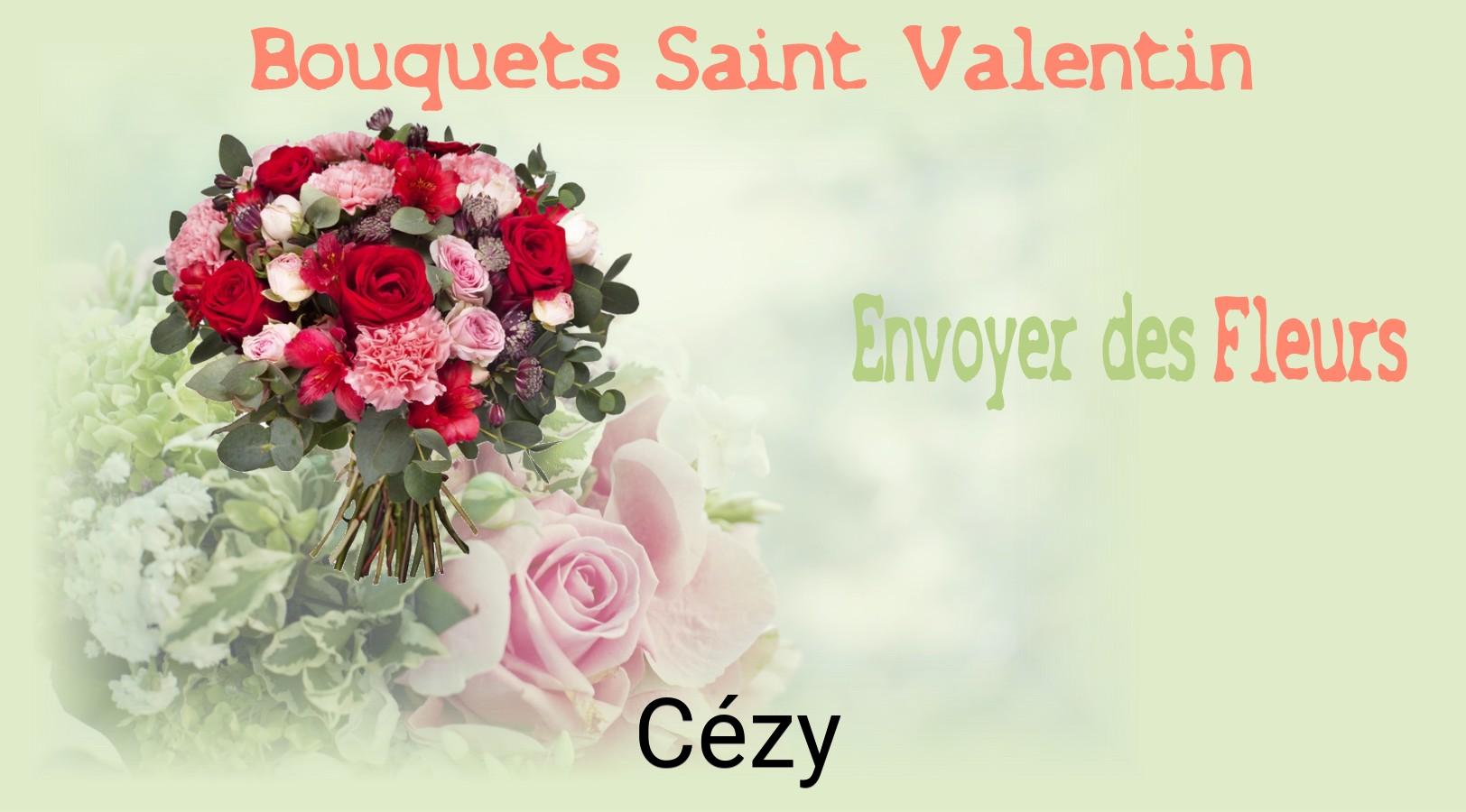 Roses de Saint-Valentin livrées à Cézy